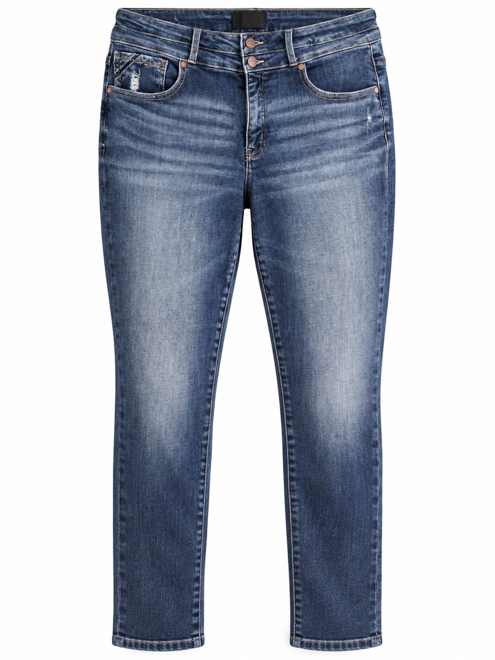 Buckle Women's Medium Wash Ankle Skinny Jeans